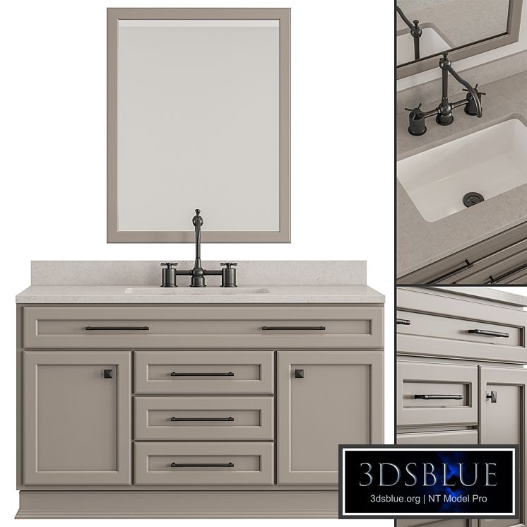 Bathroom Black Classic - Set 49