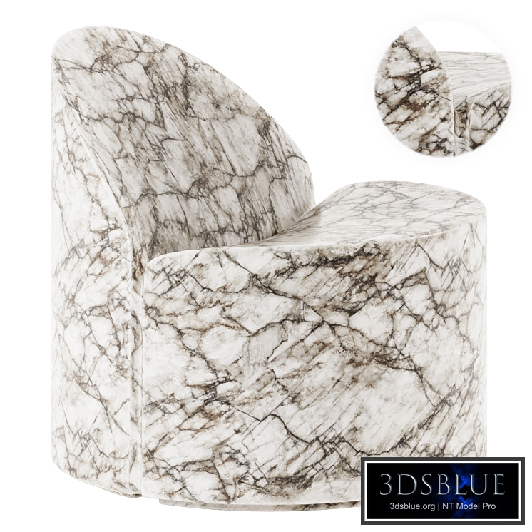 Bloom outdoor lounge chair by Banne