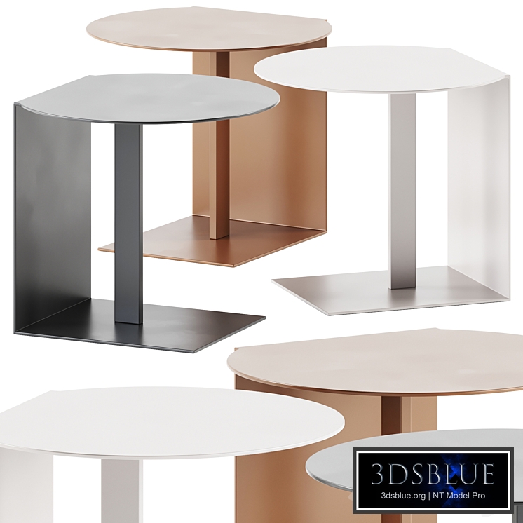 Ligne Roset ODA Steel side table / Side table