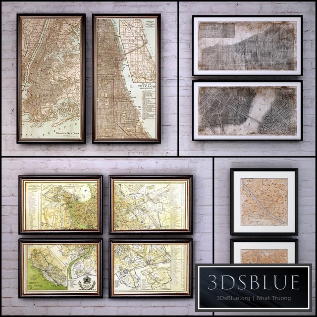 The picture in the frame: a collection 56. Map