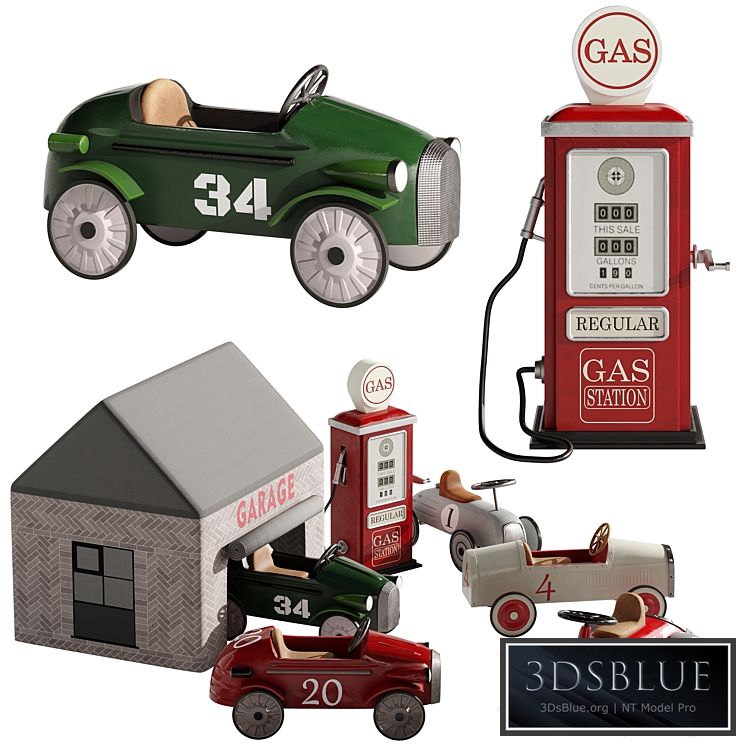 Children retro cars 1