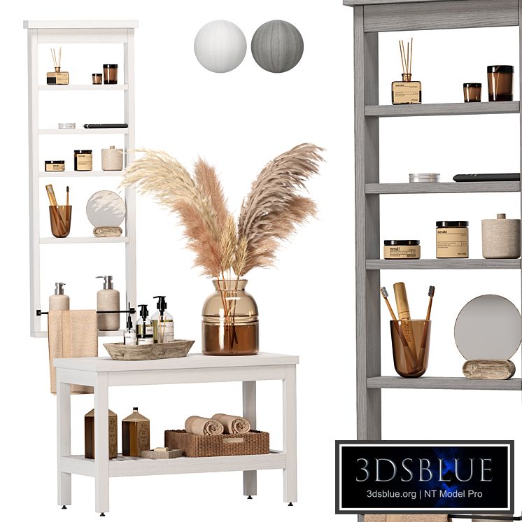 IKEA HEMNES bench set