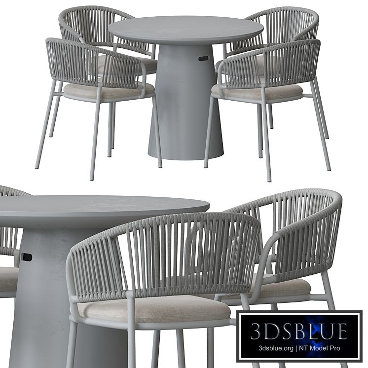 Mate Outdoor chair and Itai table