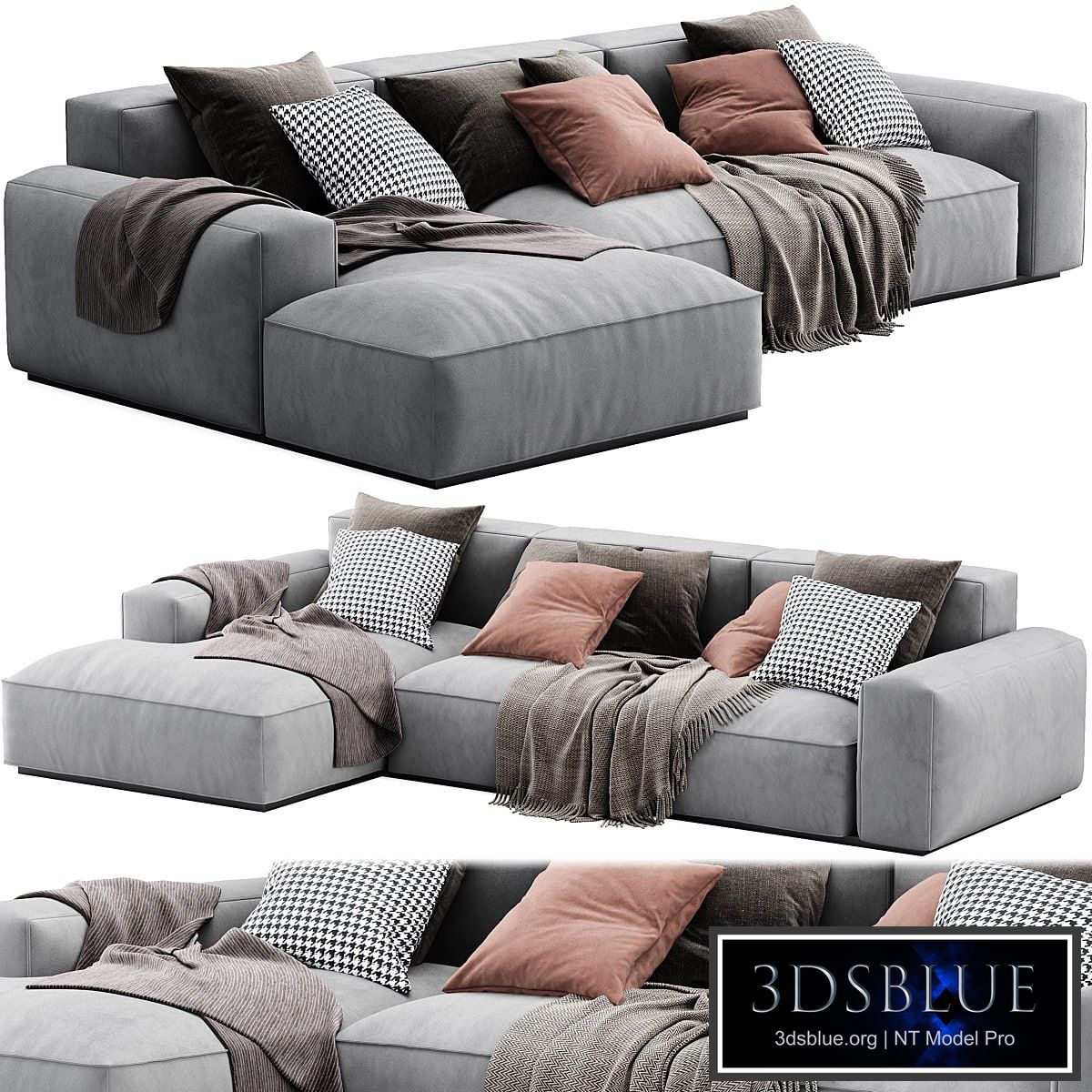 Arflex Marechiaro Sofa Chaise Longue