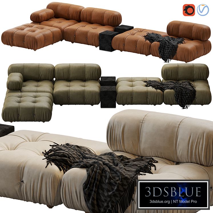 Camaleonda Sofa by B&b Italia