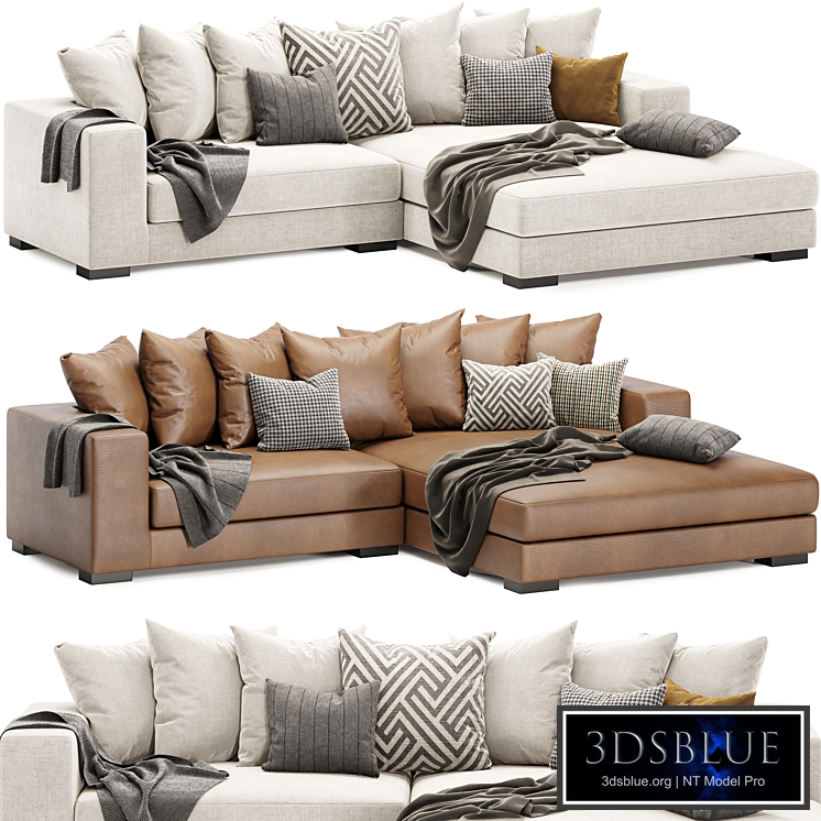 luxe sectional sofa