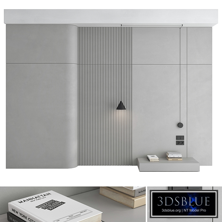 Decorative wall panel set 107