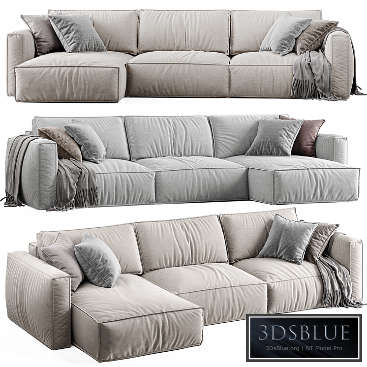 Sofa Ebi -2 corner | Corner Loft sofa