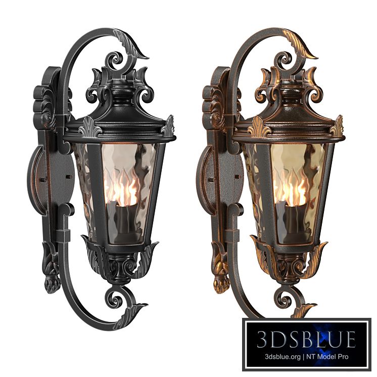 Marseille Rustic Industrial Outdoor Wall Light