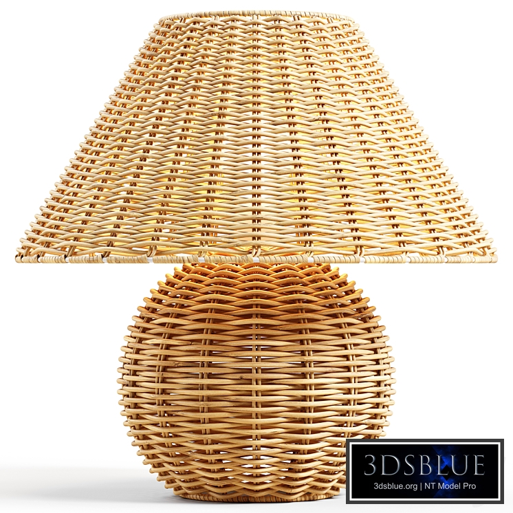 Zara Home - The rattan lamp