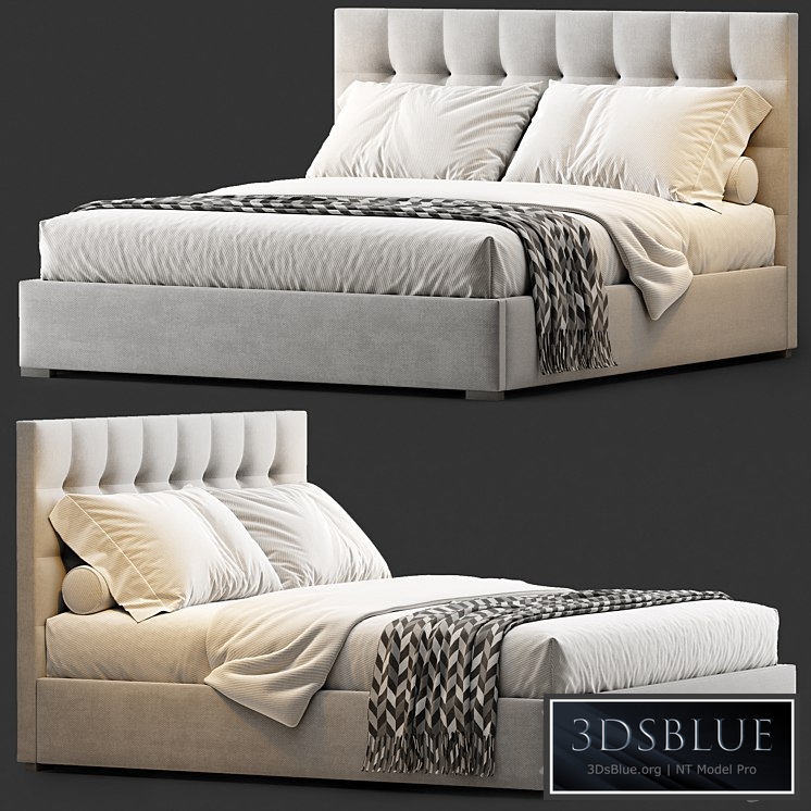 RH BOX-TUFTED BED 1