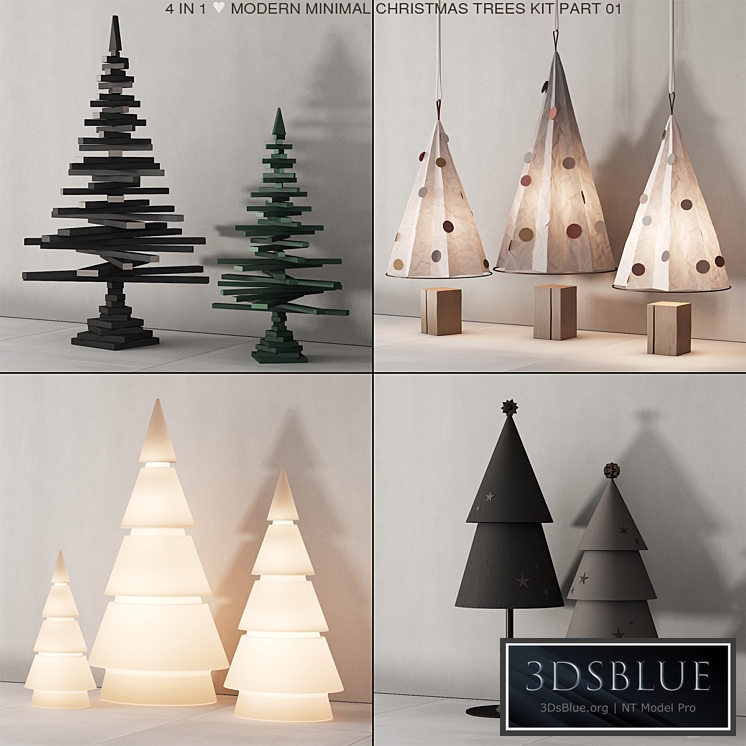 237 happy new year 01 modern christmas trees 01