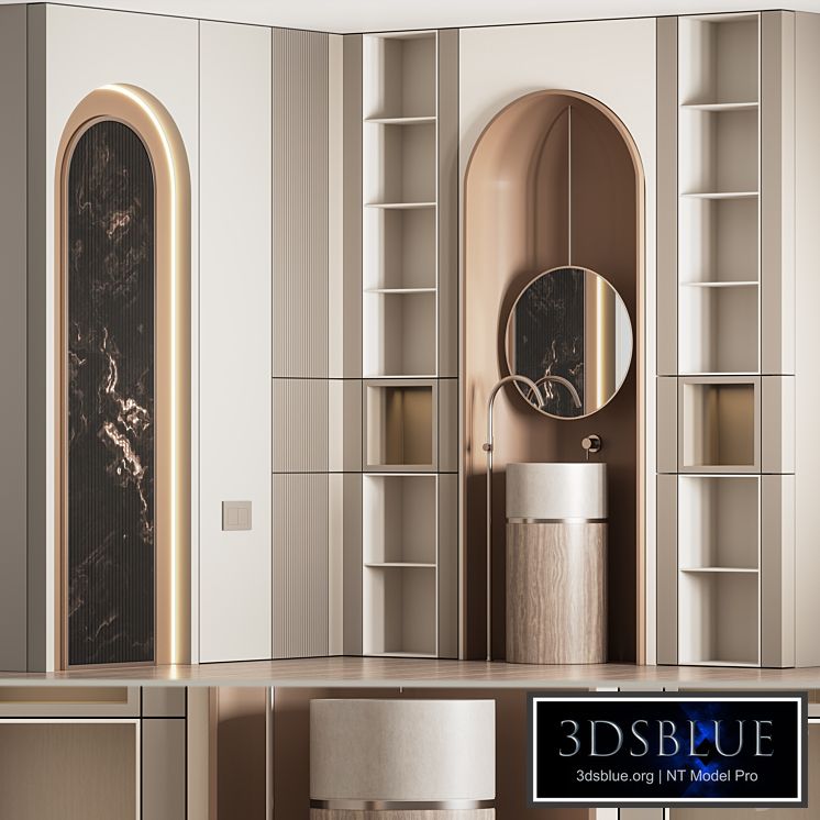 Bathroom Furniture Set 09