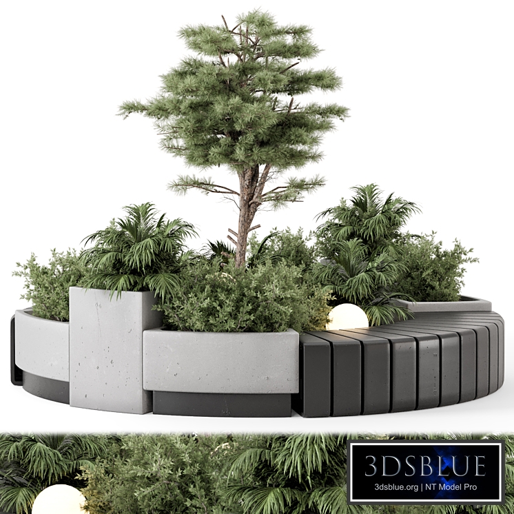 Backyard and Landscape Set Bush and Tree - Set 1217