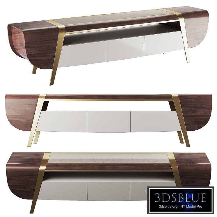 Homary Mella 86.6 TV Stand