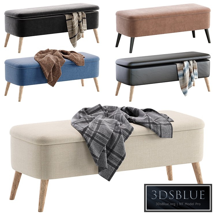 Bench Vaili Happy Light Divan.ru/Банкетка Вайли Диван.ру