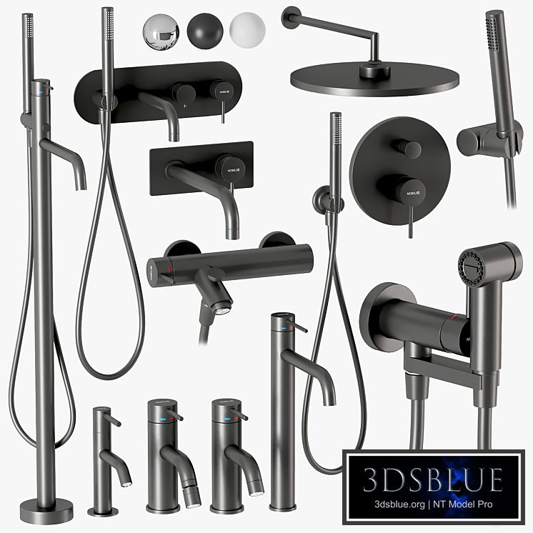 Nobili Live Showers and faucets set