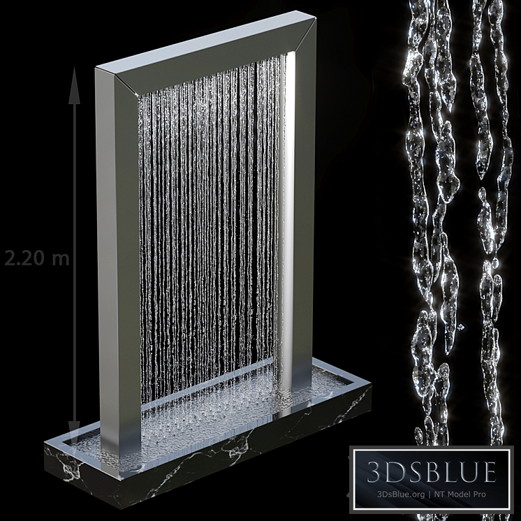 Waterfall fountains 004