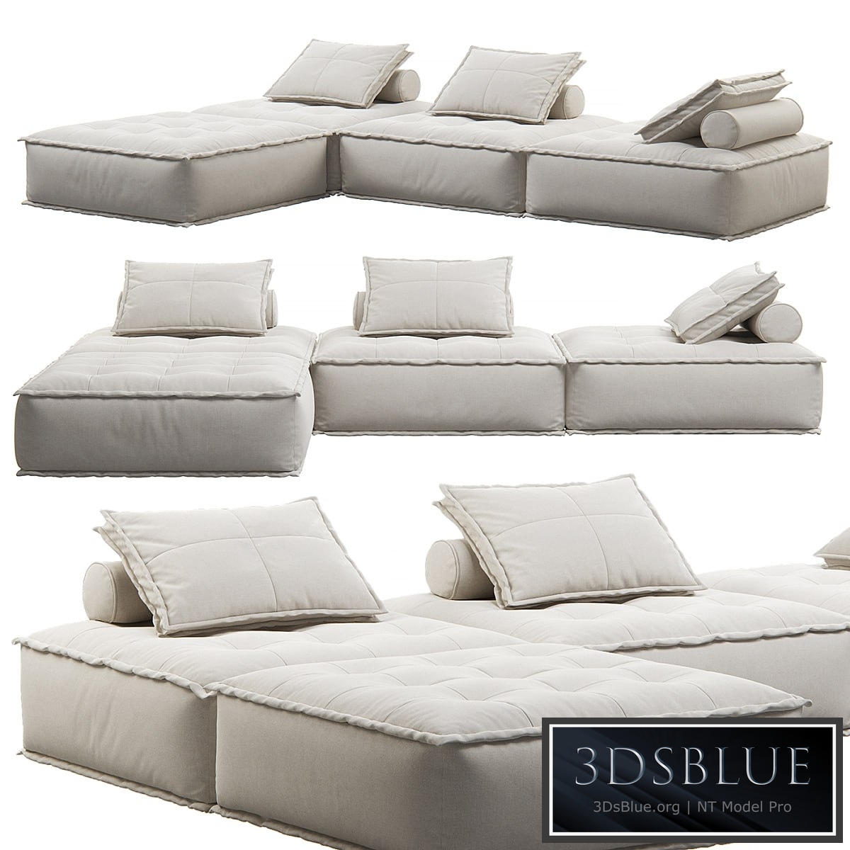 Genuine Corner Sofa by ELEMENT SINGLE