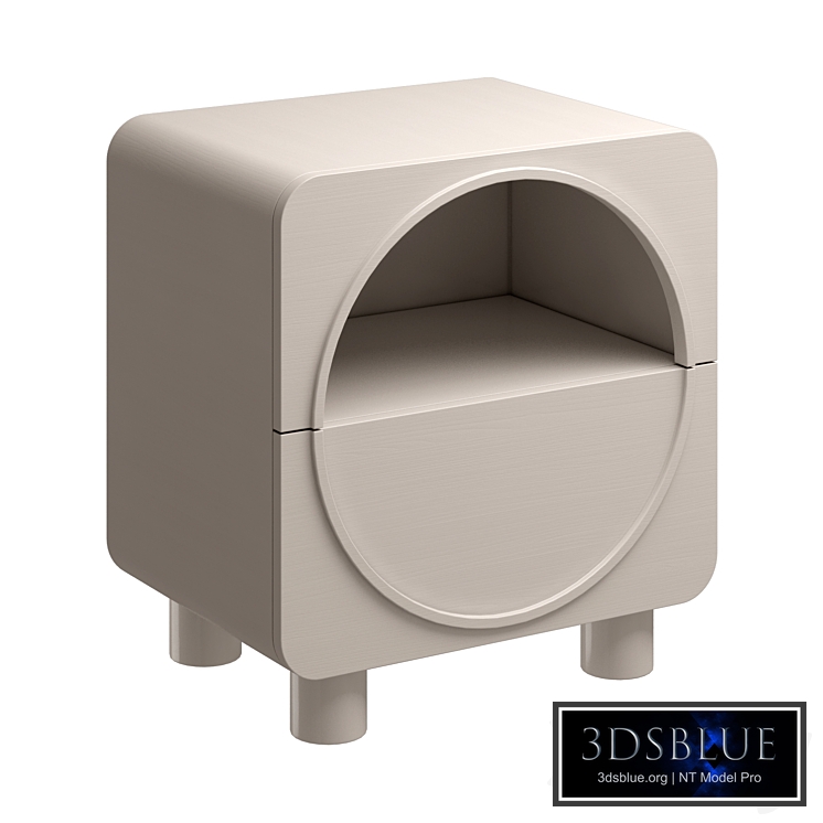 Light luxury bedside table