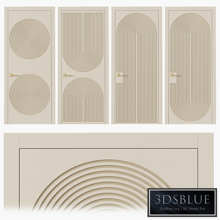 Interior doors milled 8