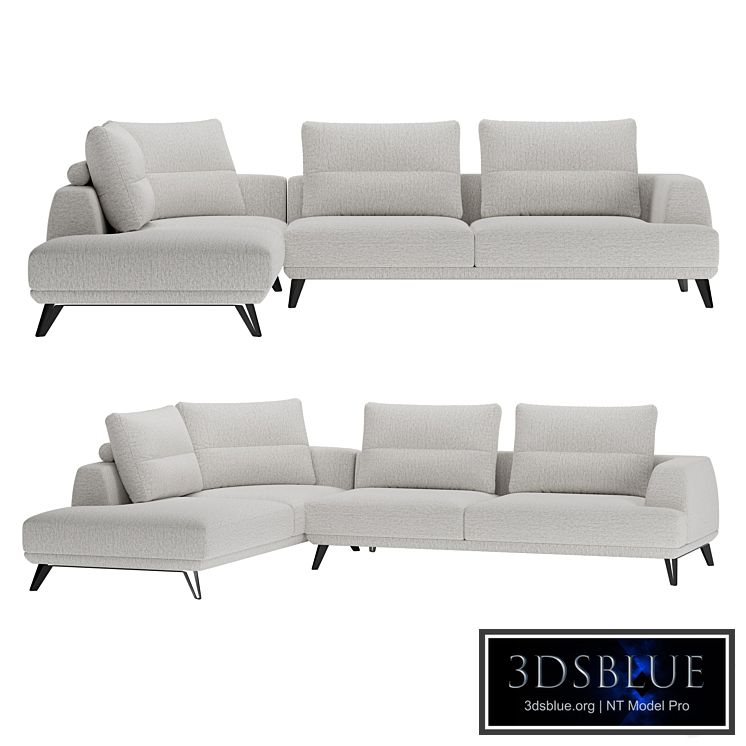 Corner Italian sofa Doge from Italia Lounge