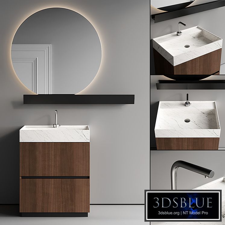 Arbi Arredobagno Code Riga 03 Vanity Unit Set 3