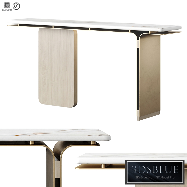 Olivya Stone Denos Console Table