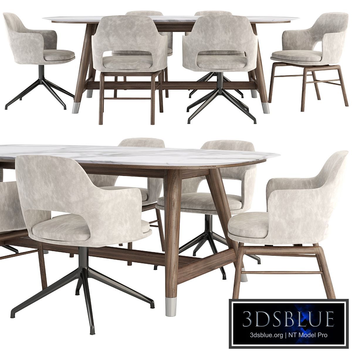 Eliseo Chairs and Desco Table