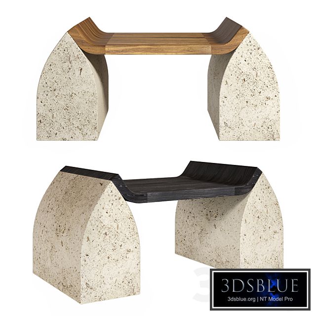 Traaf Bench by TIM VRANKEN