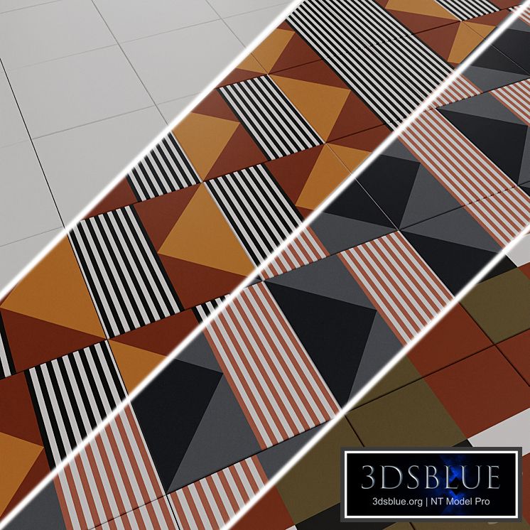 Porcelain stoneware tiles EQUIPE BAUHOME 20x20