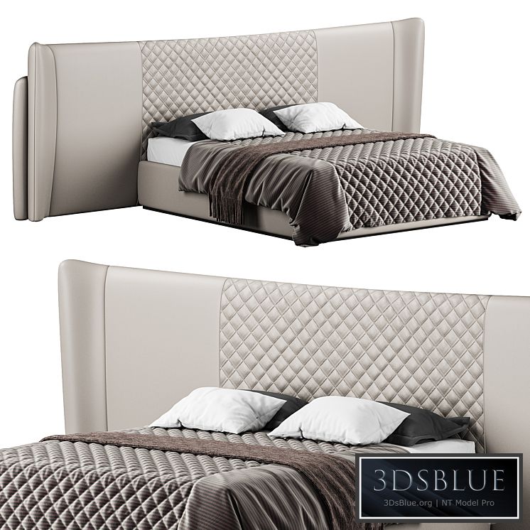 CHARLA XL BED by Luxxu