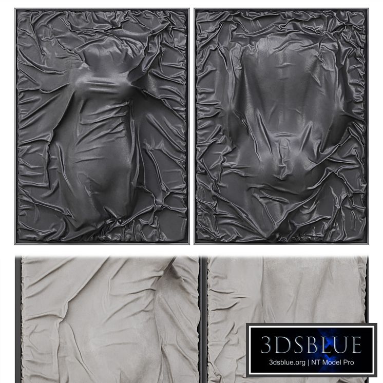 Decorative panel on the wall 03