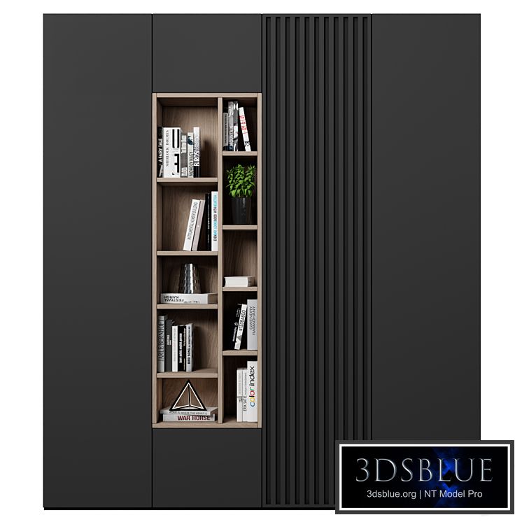 Cabinet with shelves