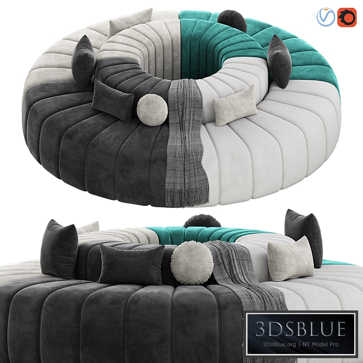 Studio Sofa by Kristian Sofus