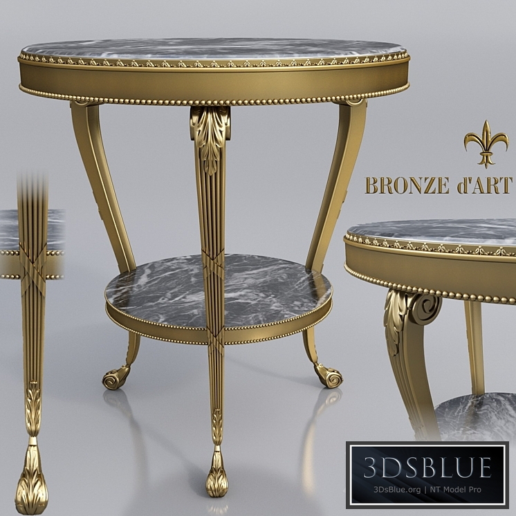 Table Empire from 1143 Bronze d&#39;Art