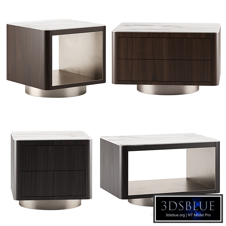 MILTON | Bedside tables By Minotti