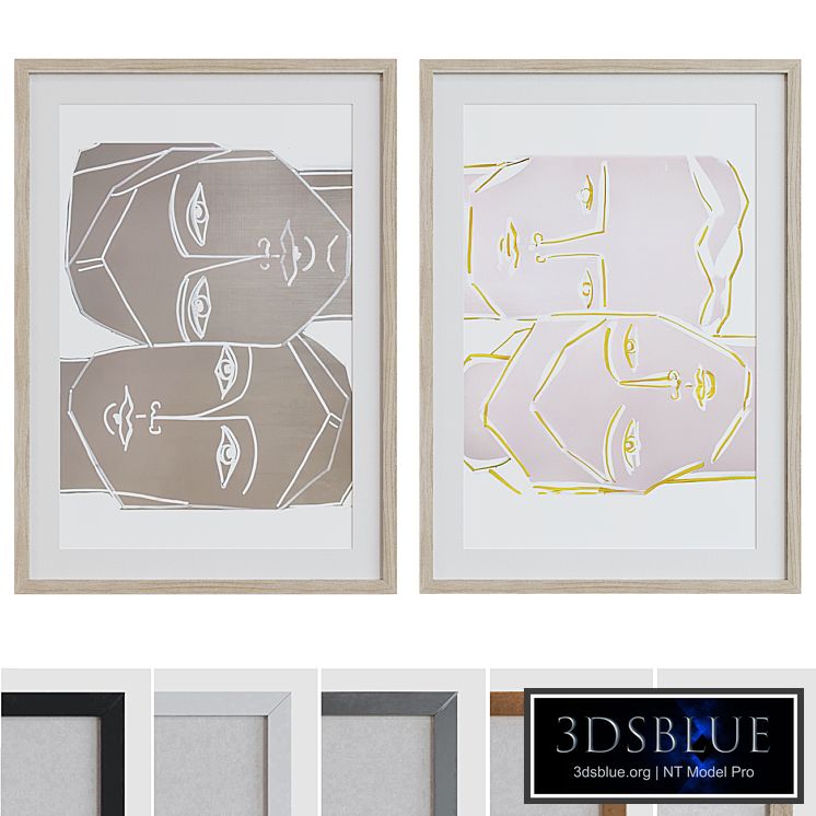 Picture Frame Set 1215