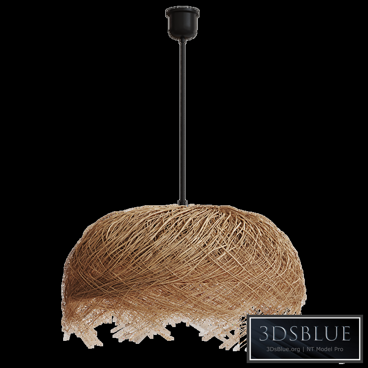 Rattan chandelier Samai La Redoute