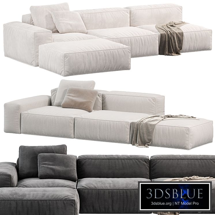 Sofa Ebi Happy Grafit, Loft sofa 6