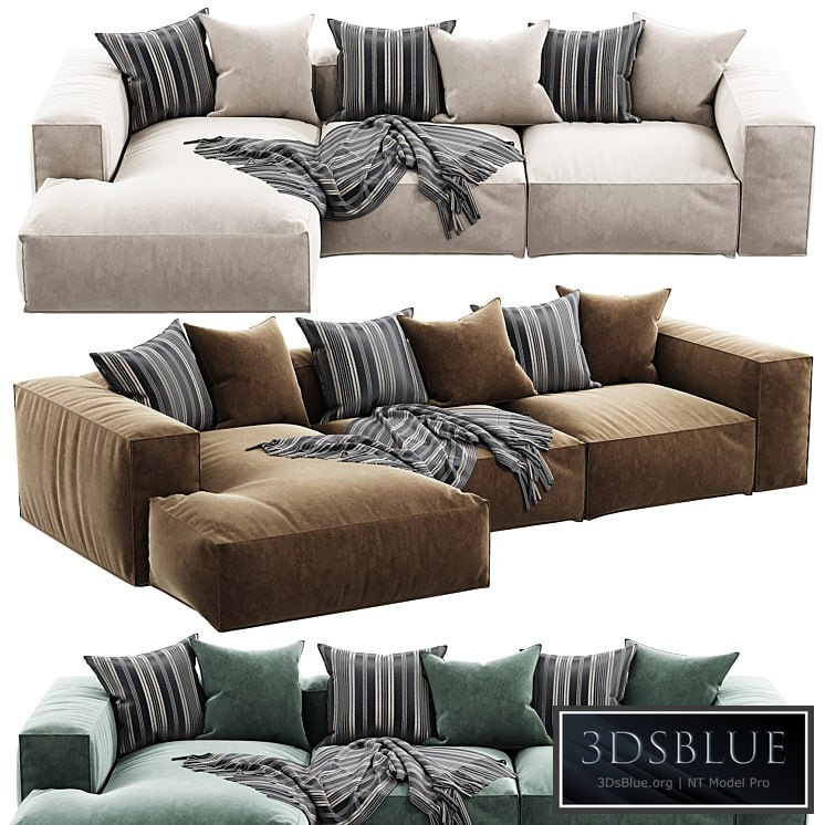 Arflex Marechiaro Sofa Chaise Longue