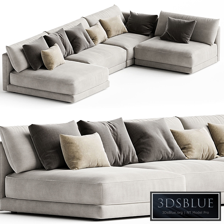 Blanche Katarina Corner Couch Sofa N1