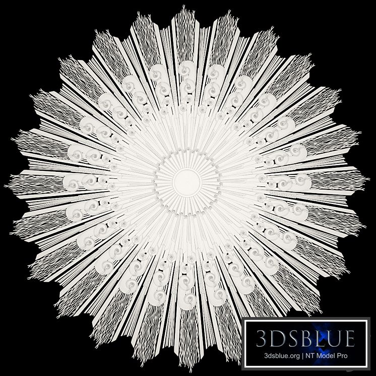 Ceiling rosette style ARTDECO