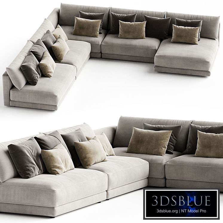 Blanche Katarina Corner Couch Sofa N2