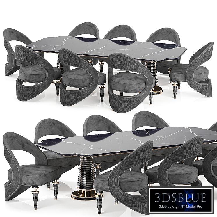 Empire Dining chair and table