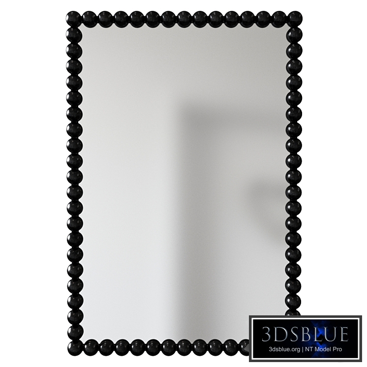 Uttermost Serna Satin Rectangular Wall Mirror