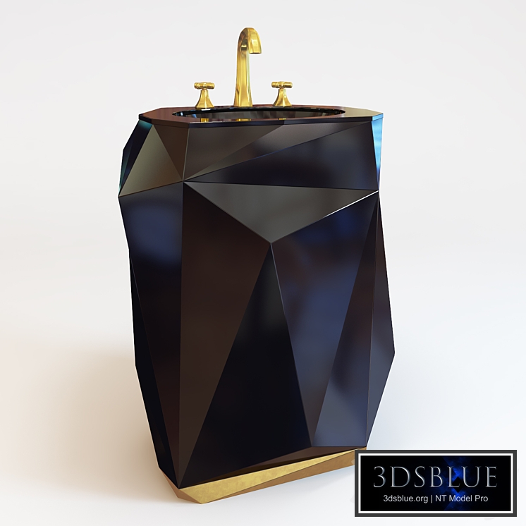 Washbasin, Maison Valentina, DIAMOND FREESTAND