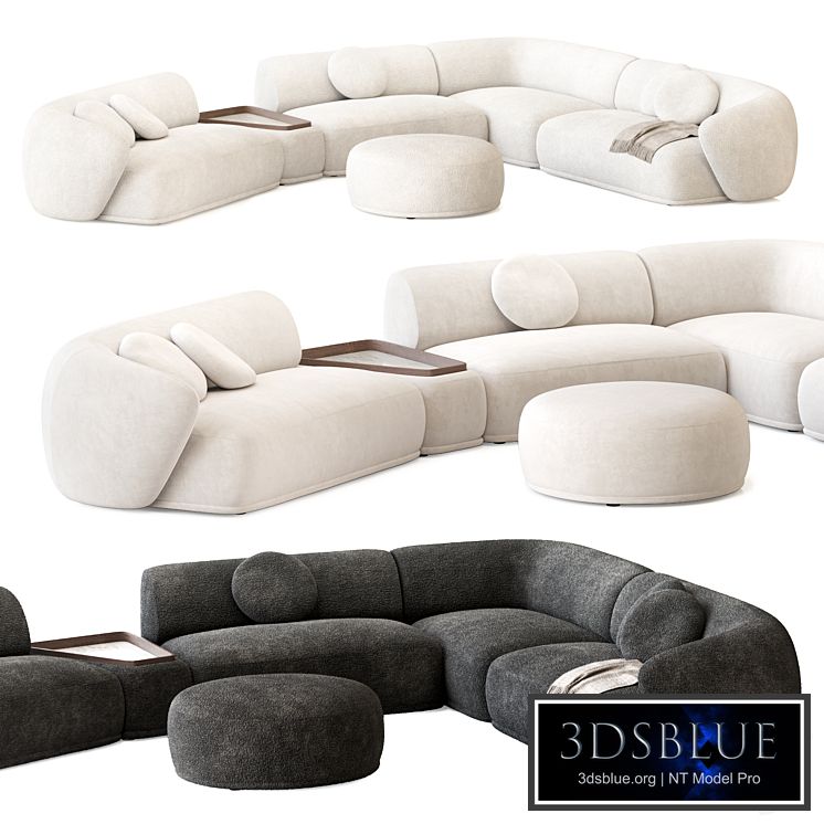 Rene Sofa by Meridiani Set 3