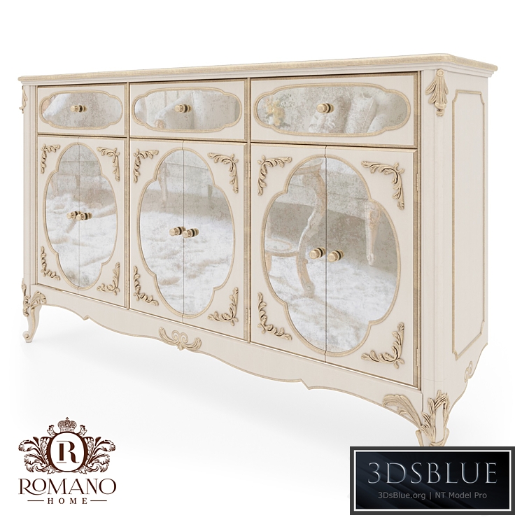 (OM) Nightstand/Sideboard Olivia Romano Home