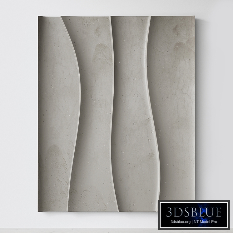 Abstract composition. Relief. Plateau. ten